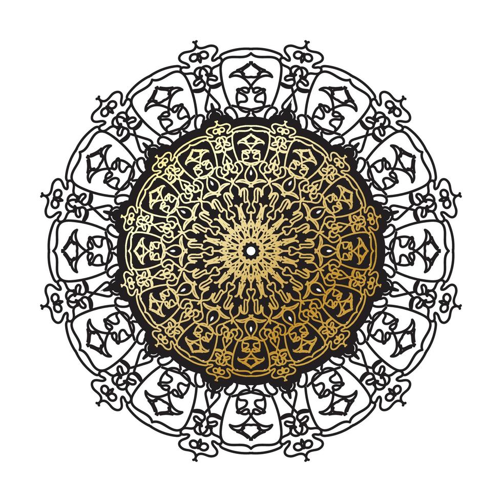 decorative concept abstract mandala illustration vector