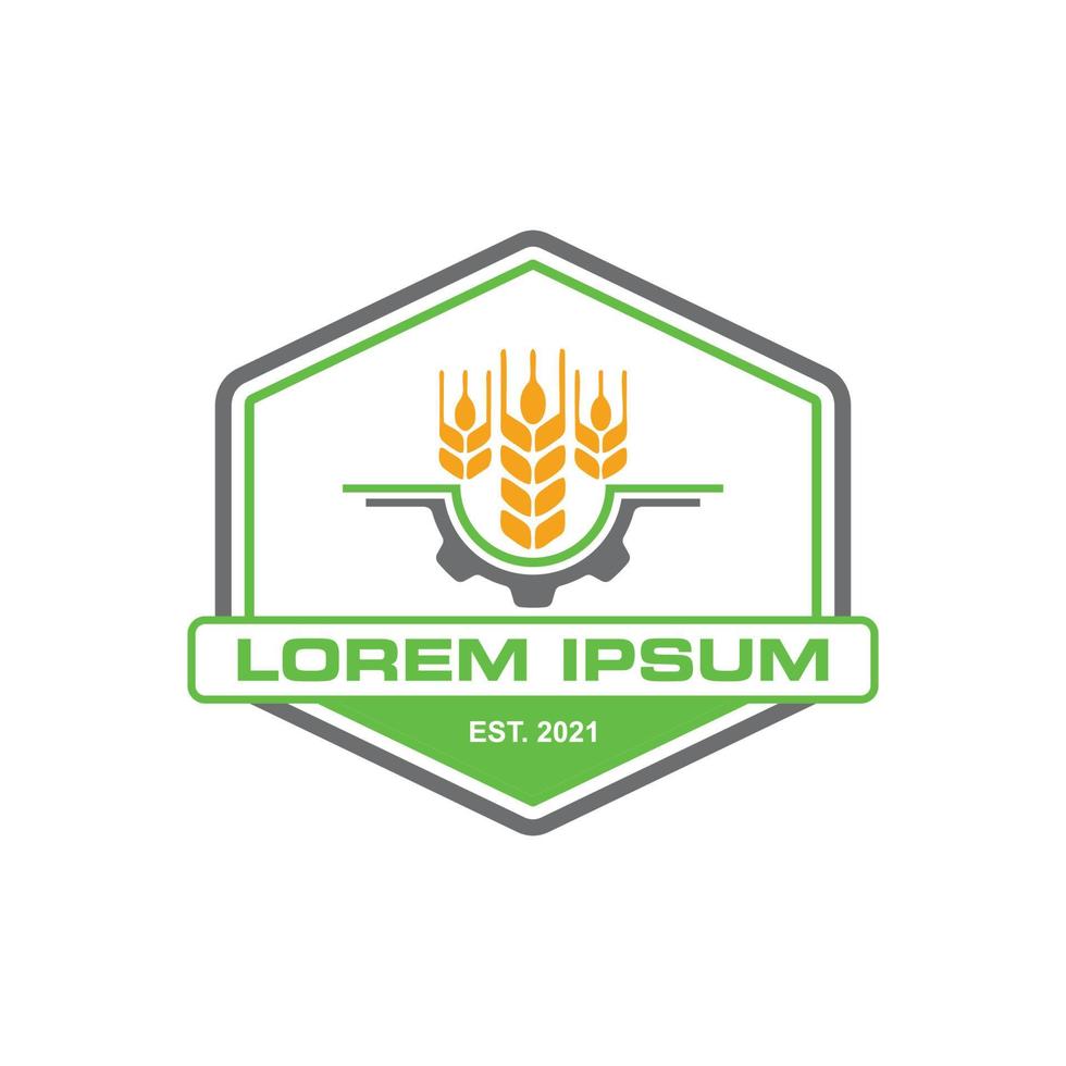 farm logo , nature logo vector