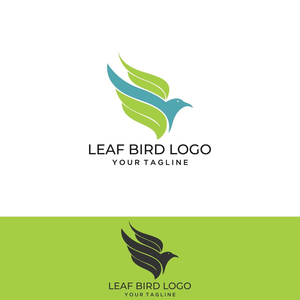 Humming bird colorful logo Vector