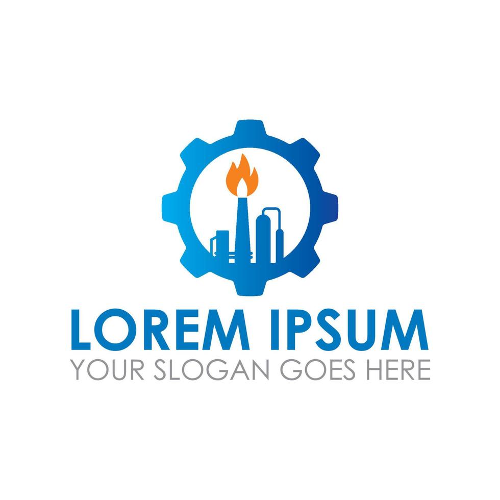 engineering industry vector , industrial logo
