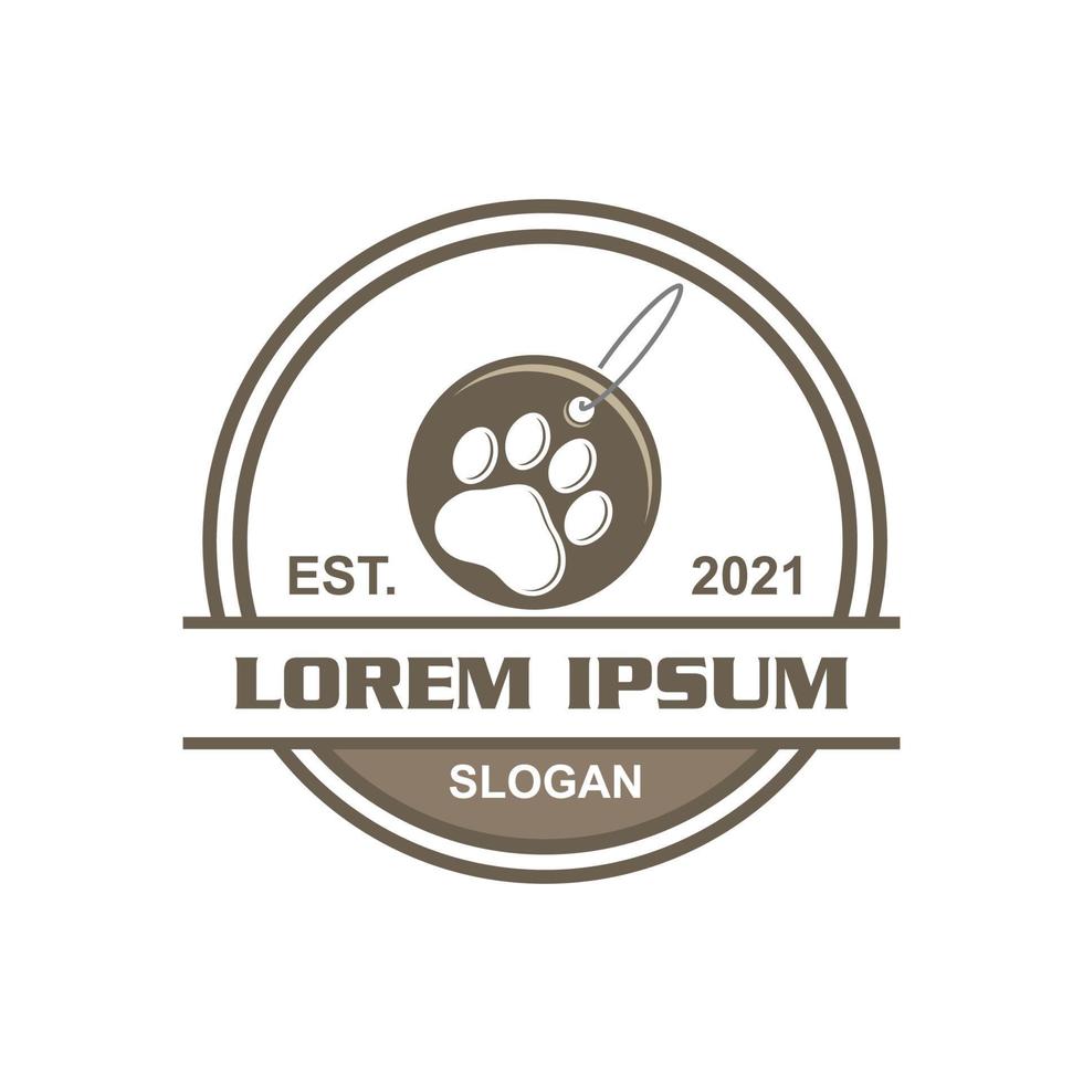 pets care logo , veterinary logo vector