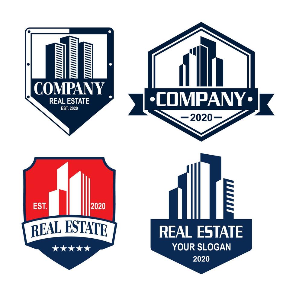 A Set Of Architecture Vector , A Set Of Real Estate Logo