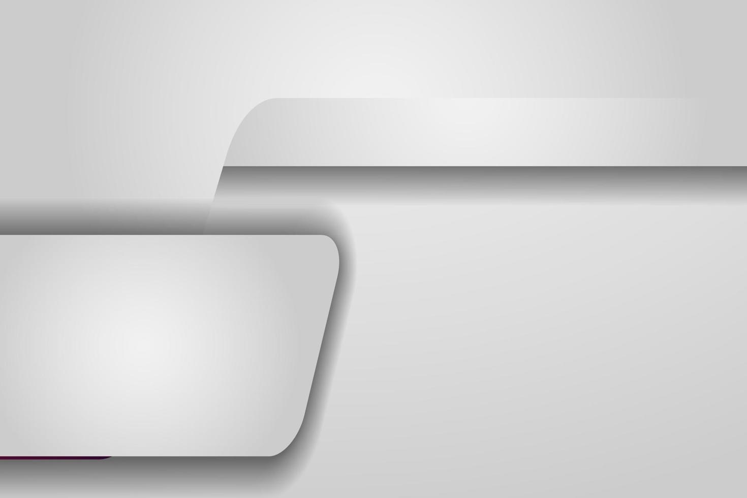 white background abstract with modern design gray vector