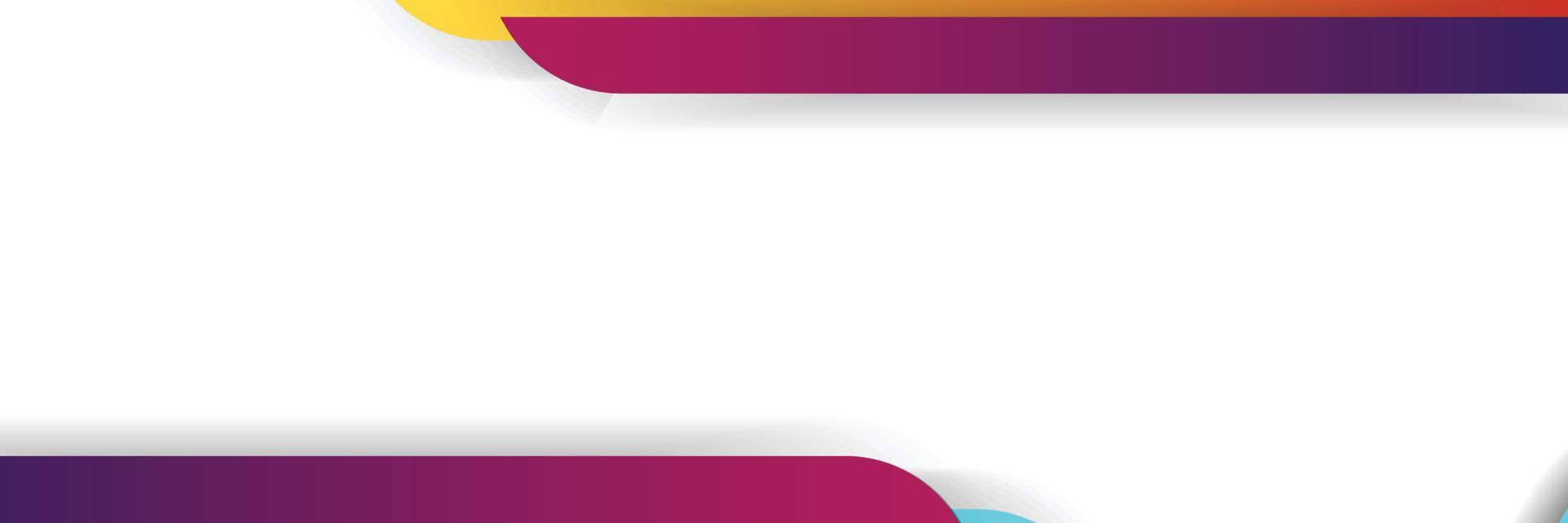 set banner background template with modern shape free vector art