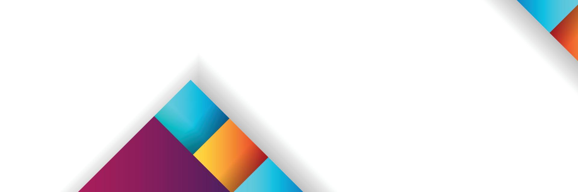 set banner background template with modern shape free vector art