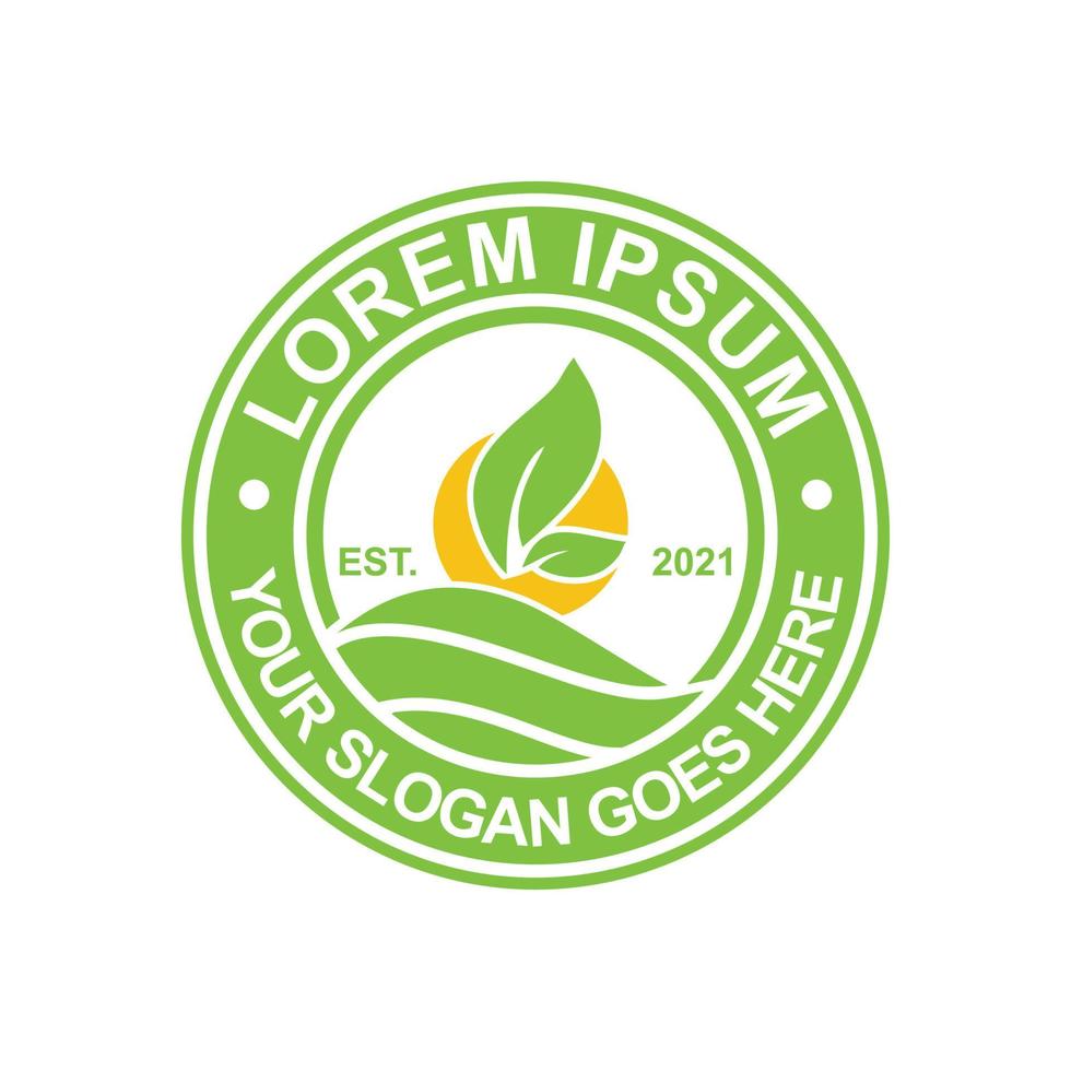 farm logo , agriculture logo vector