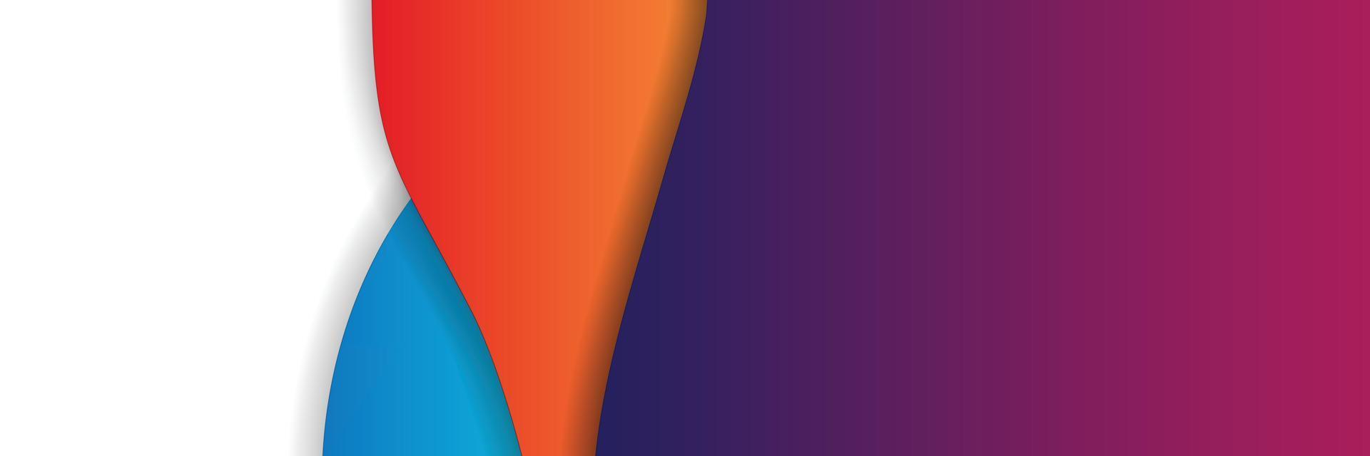 set banner background template with modern shape free vector art