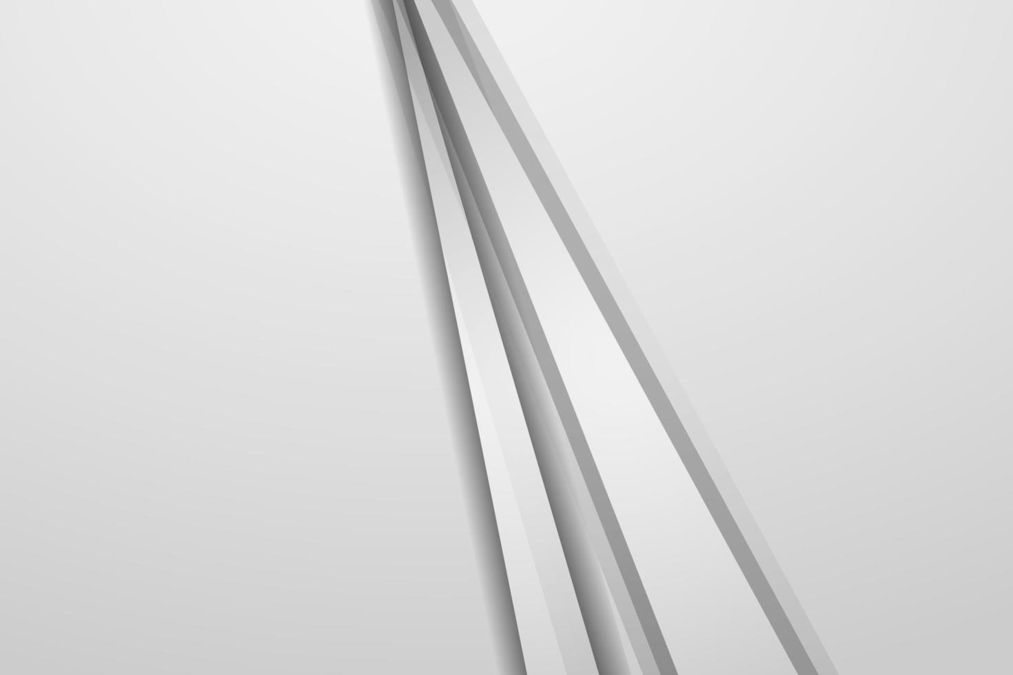 fondo blanco abstracto con diseño moderno gris vector