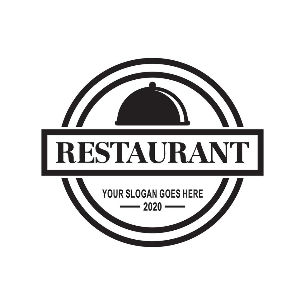 vector de restaurante, vector de logotipo de comida