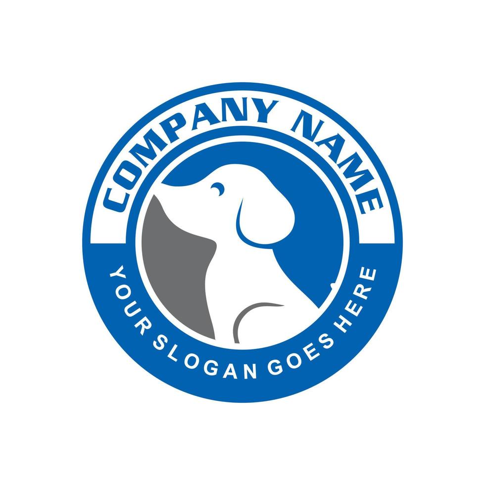 logotipo de cuidado de mascotas, vector de logotipo veterinario