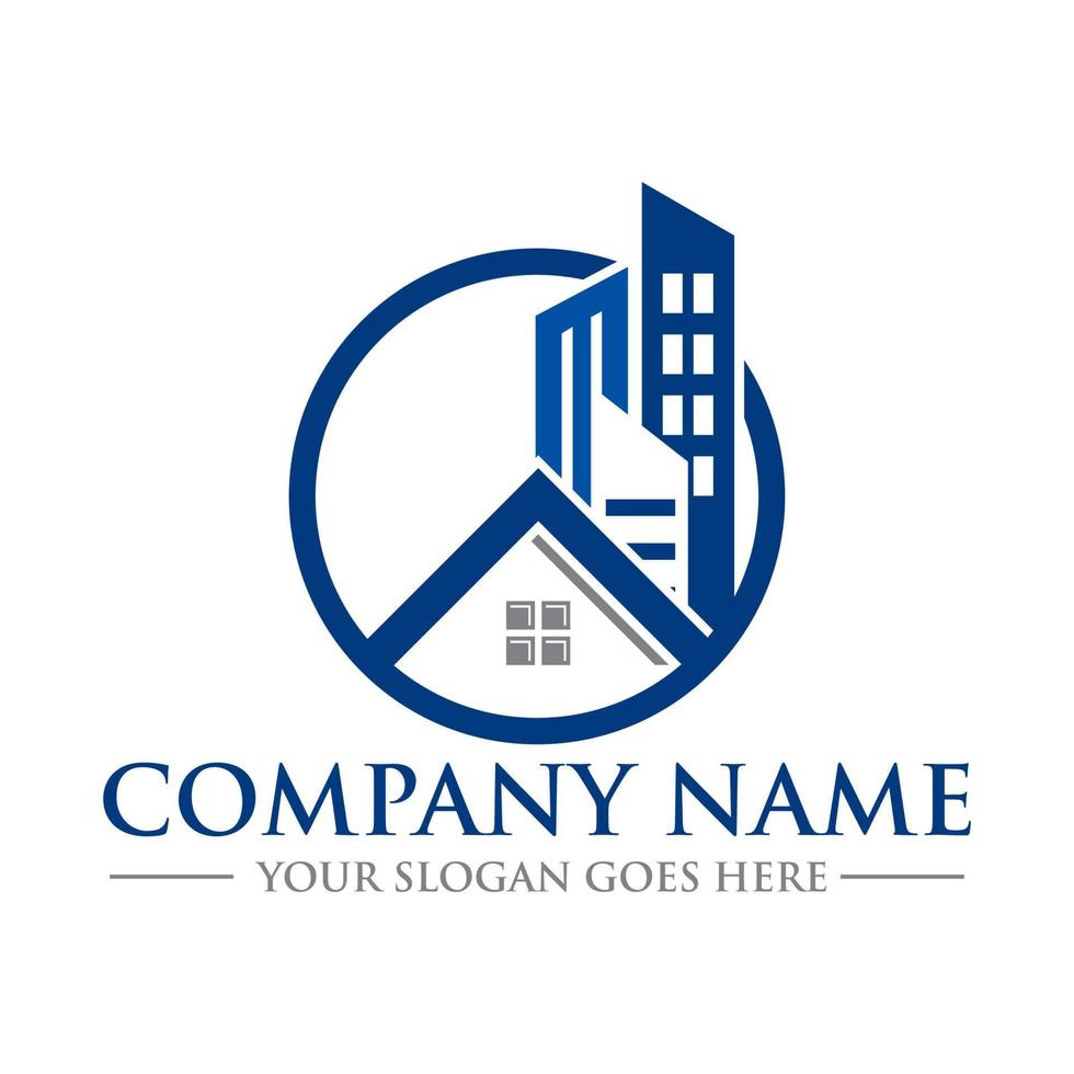 real estate logo , building vector