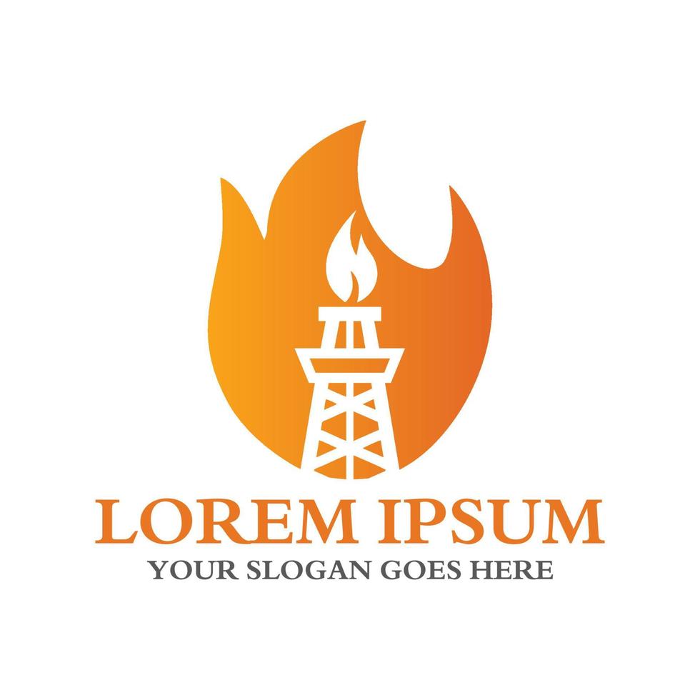 oil and gas logo , industry logo vector
