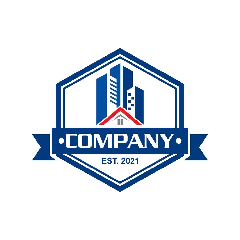 building logo , real estate logo vector