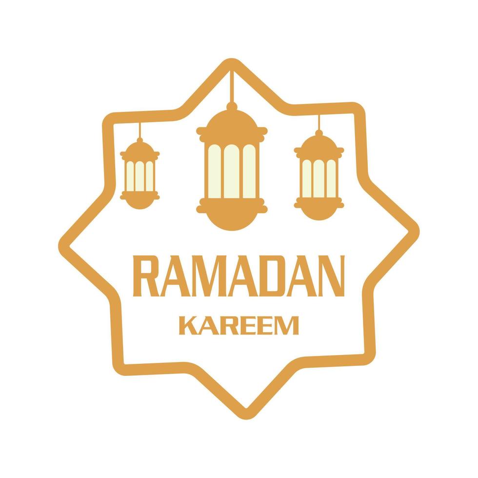 vector de ramadán, vector de logotipo de mubarak