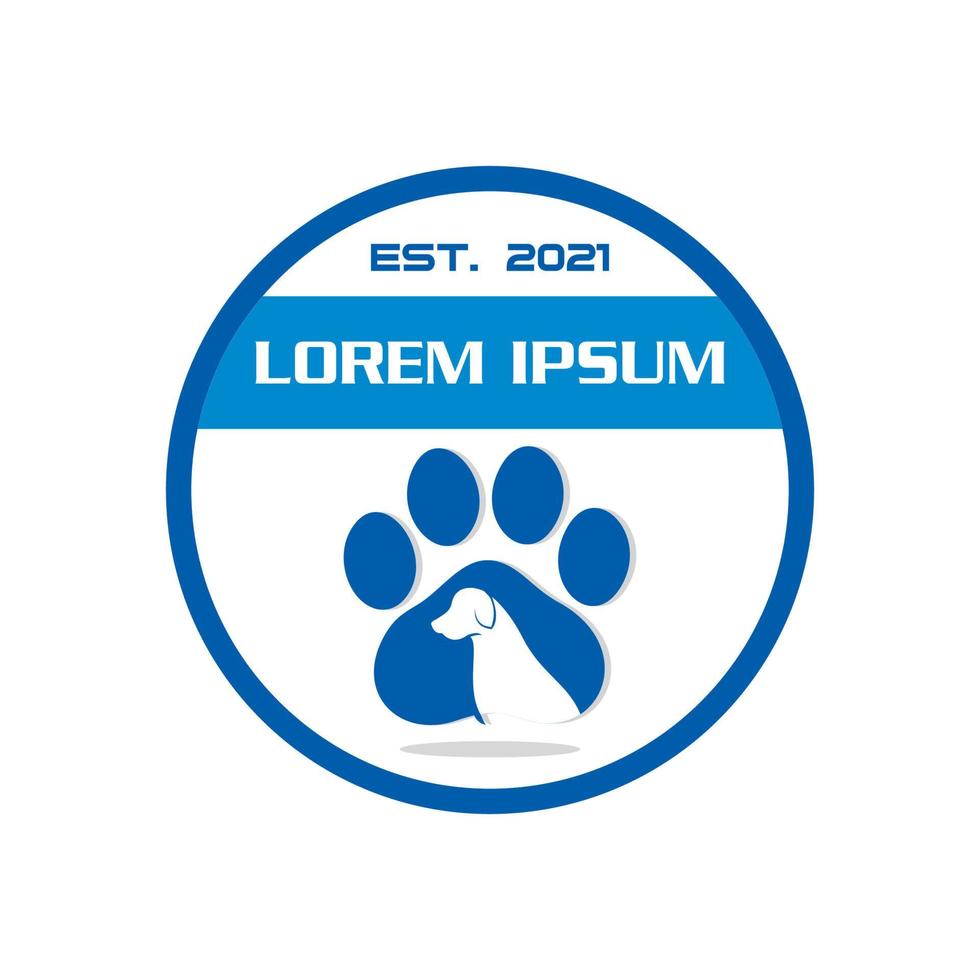 pets care logo , veterinary logo vector