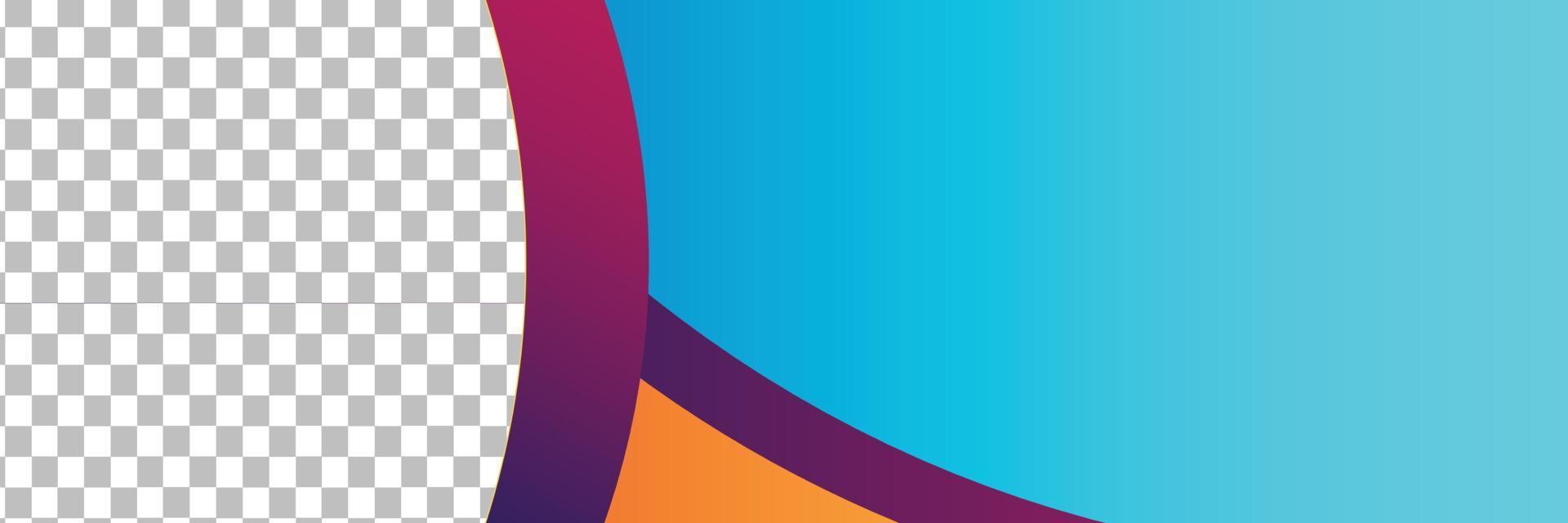 establecer plantilla de fondo de banner con arte de vector libre de forma moderna