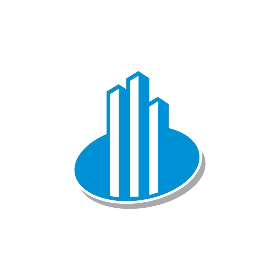real estate logo , building logo vector