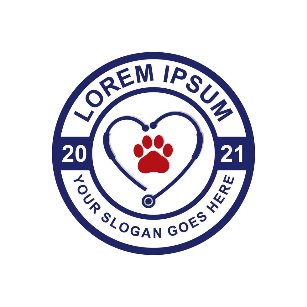 pets care logo , veterinary logo vector