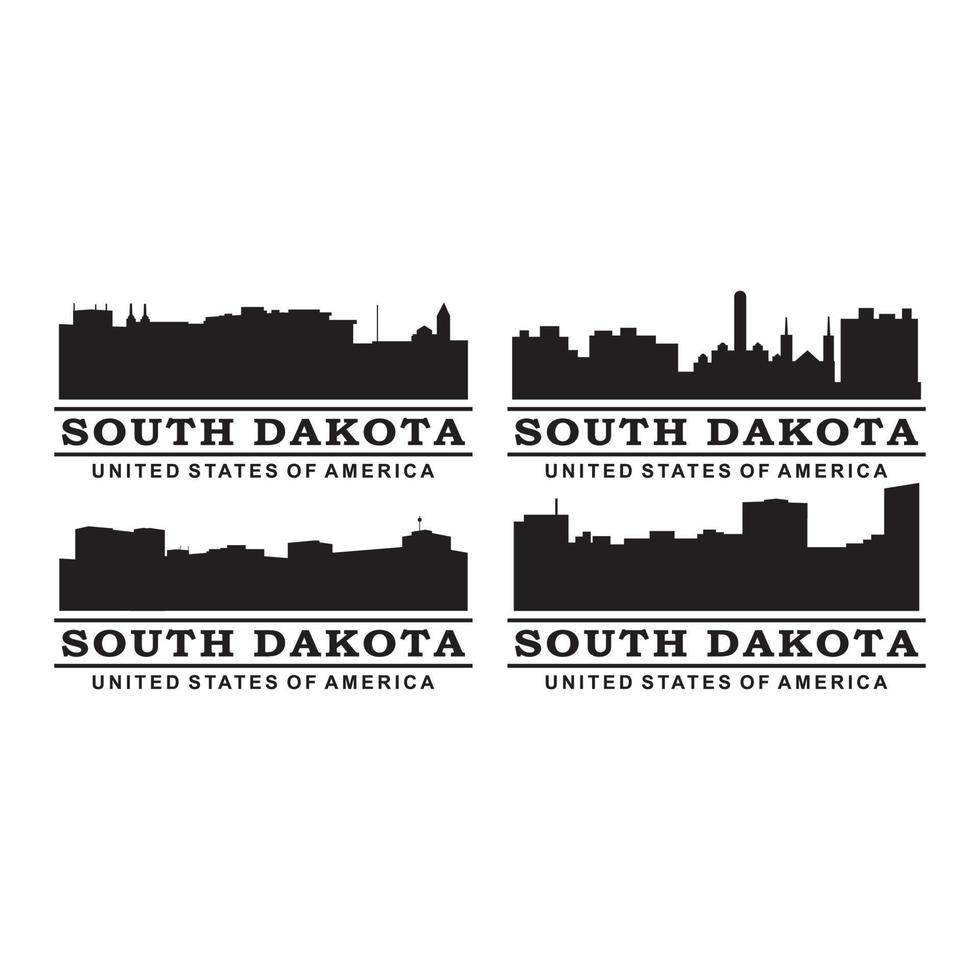 logotipo de dakota del sur vector