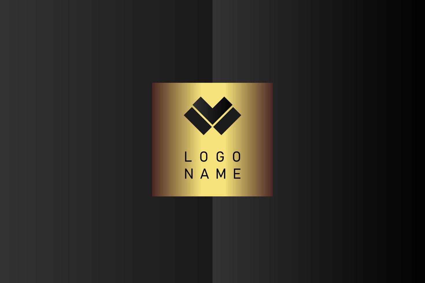 Creative black dark business card Template modern and Clean design vector