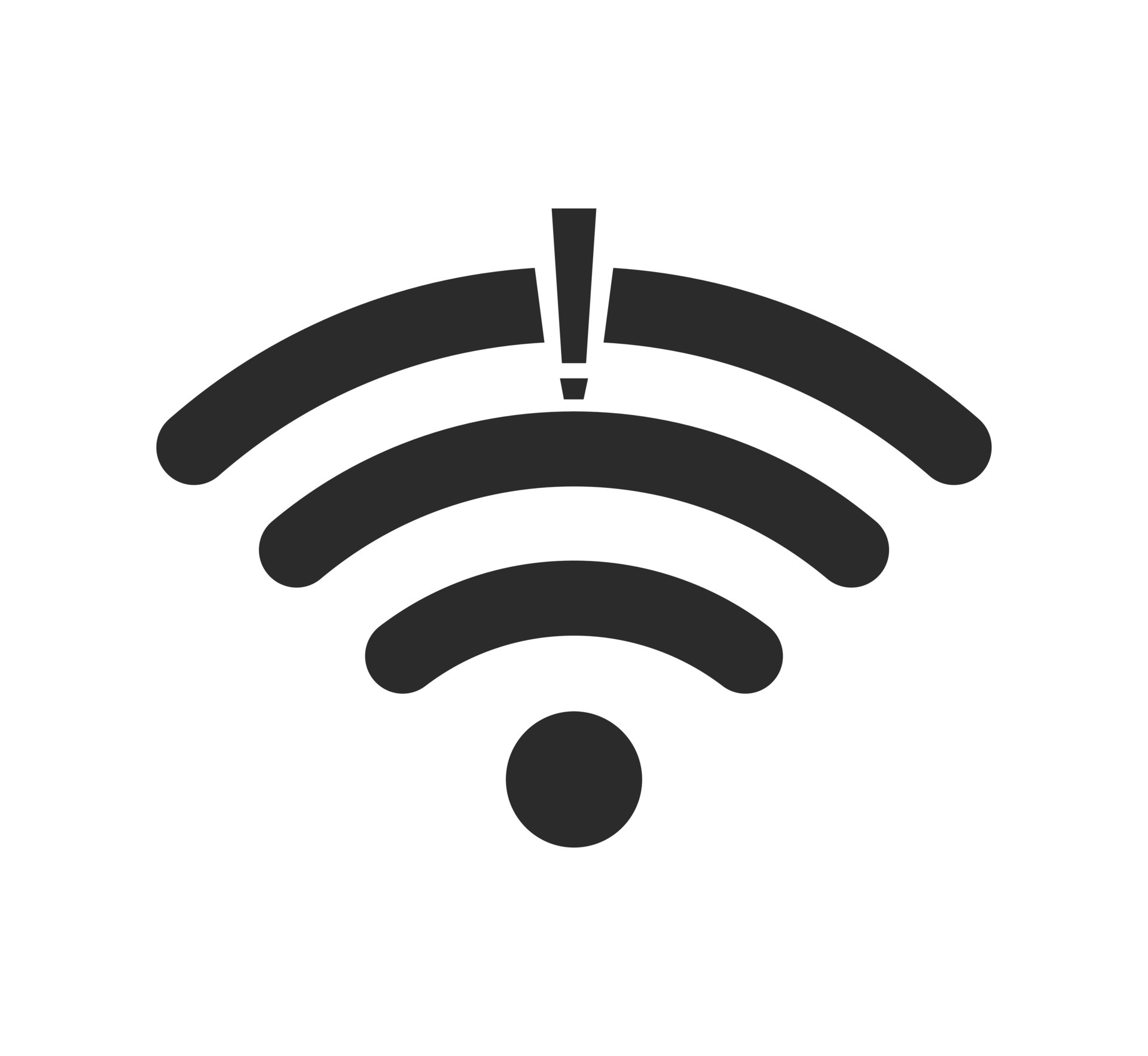 No wireless connections, no wifi icon sign vector 5556197 Vector Art at Vecteezy