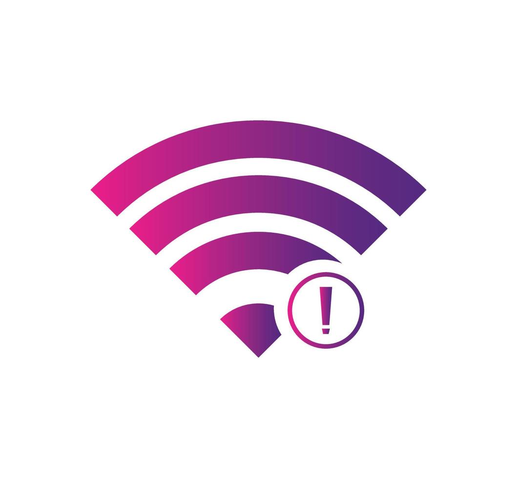 No wireless connections, no wifi icon sign vector