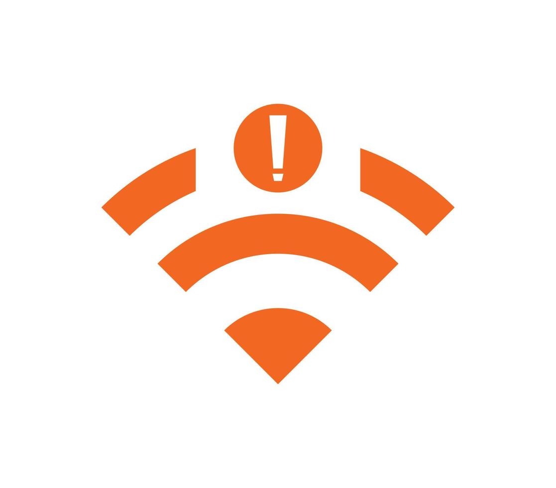 no wi-fi connection icon, no Wifi wireless icon vector
