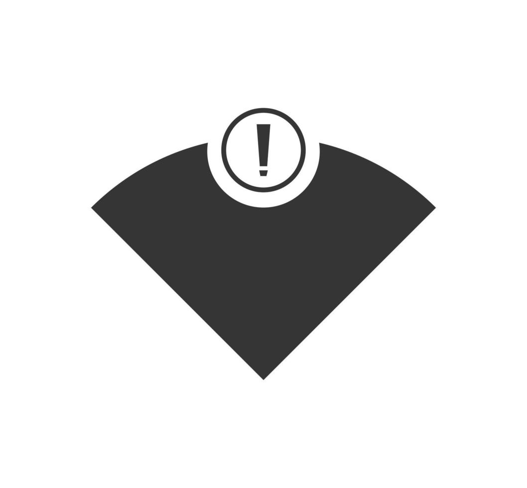 no wi-fi connection icon, no Wifi wireless icon vector