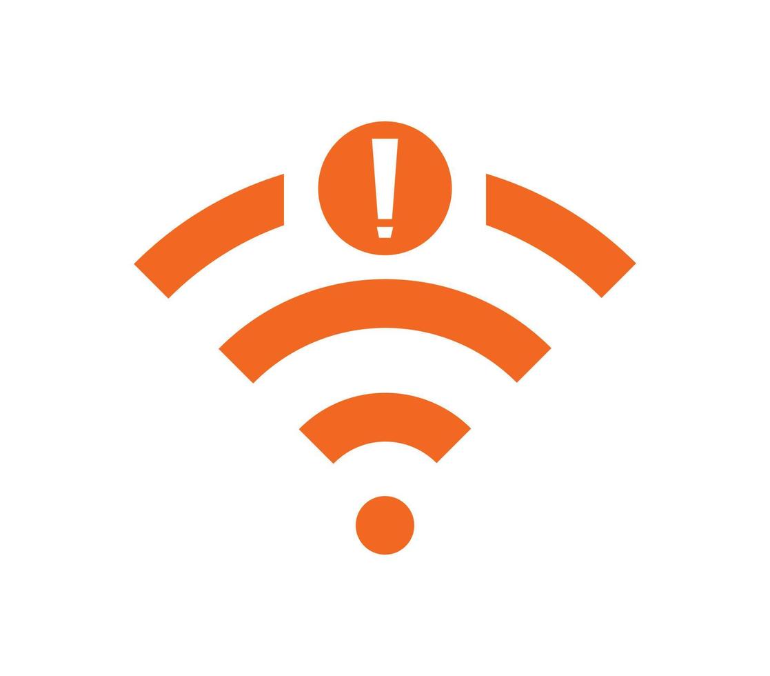 no wi-fi connection icon, no Wifi wireless icon vector