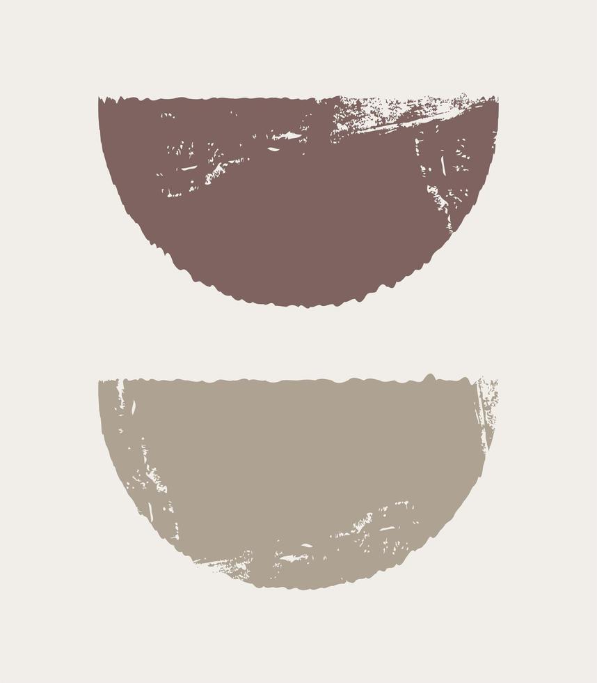 Elements of primitive forms. Modern style. Boho. vector