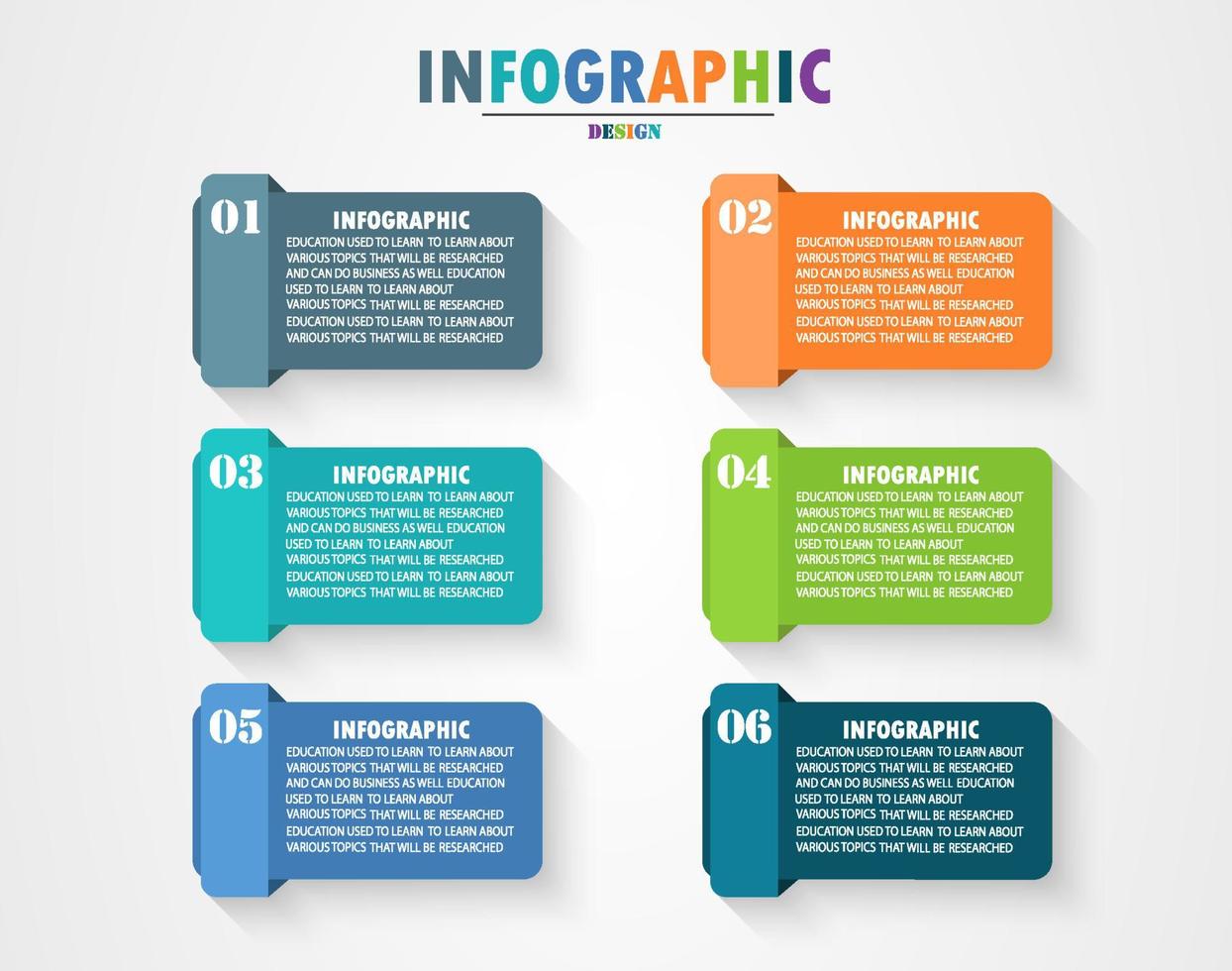 timeline infographic template Presentation business idea with icons, options or steps. infographics for business ideas Can be used for data graphics, flowcharts, websites, banners. vector