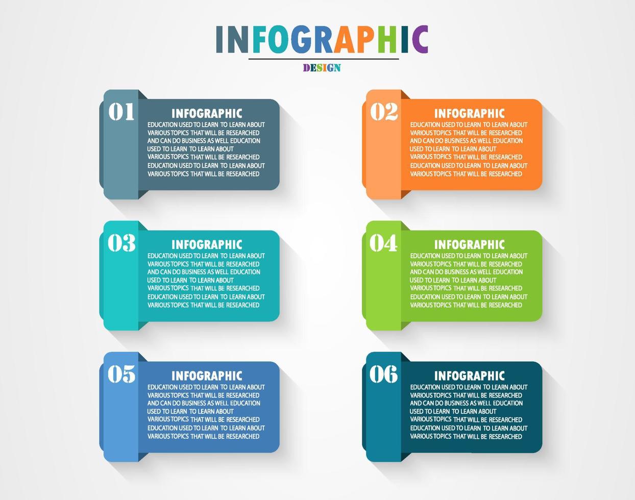 timeline infographic template Presentation business idea with icons, options or steps. infographics for business ideas Can be used for data graphics, flowcharts, websites, banners. vector