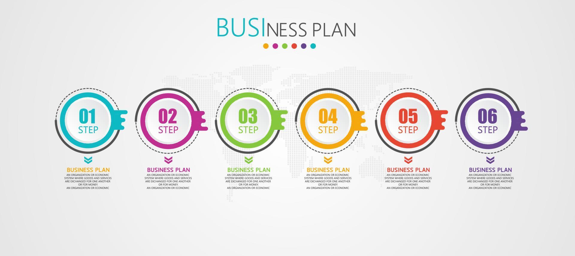 timeline infographic template Presentation business idea with icons, options or steps. infographics for business ideas Can be used for data graphics, flowcharts, websites, banners. vector