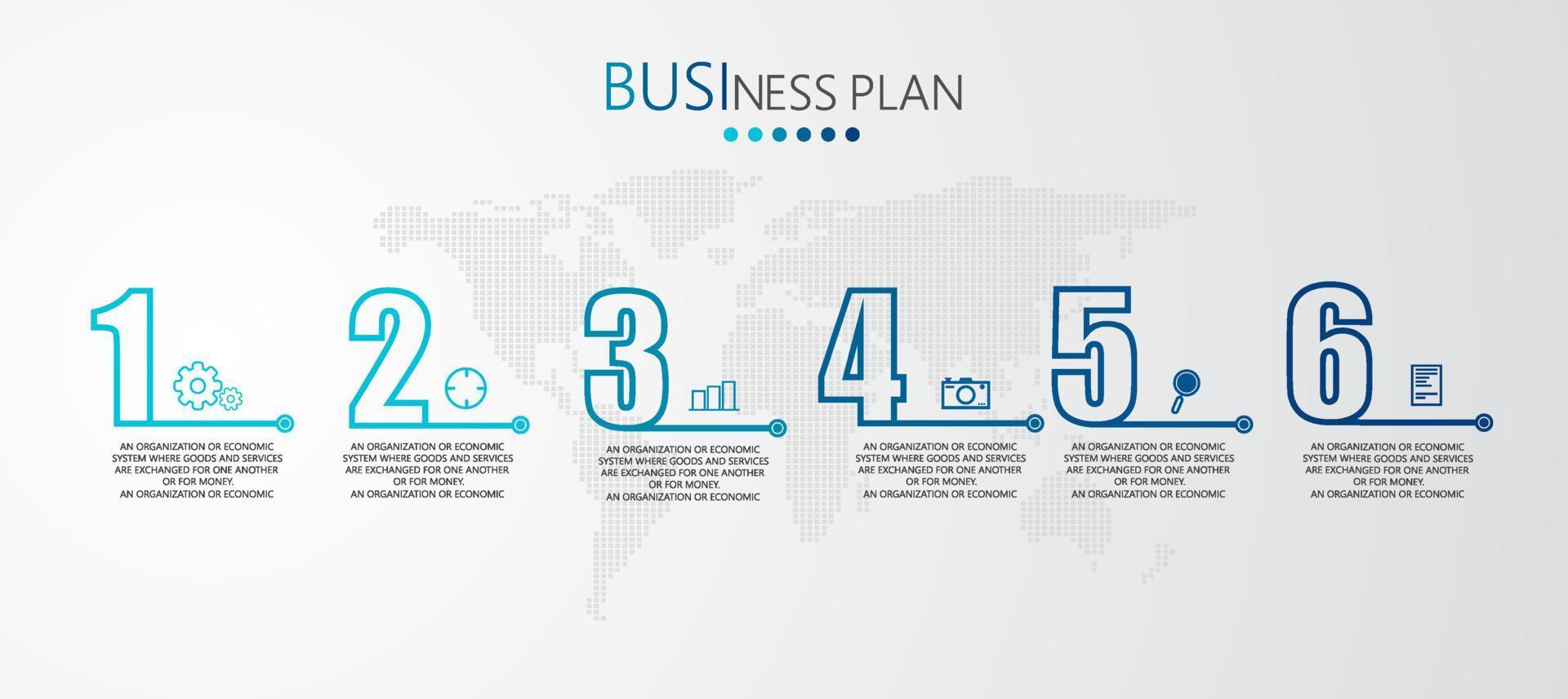 timeline infographic template Presentation business idea with icons, options or steps. infographics for business ideas Can be used for data graphics, flowcharts, websites, banners. vector