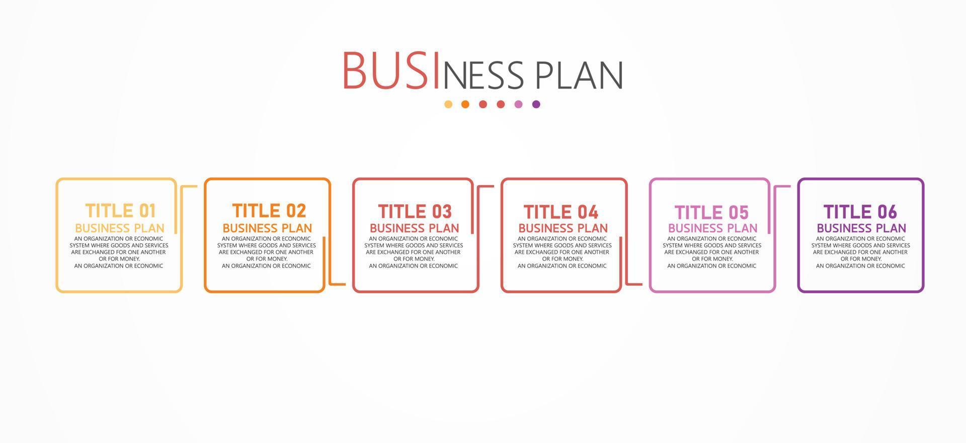 timeline infographic template Presentation business idea with icons, options or steps. infographics for business ideas Can be used for data graphics, flowcharts, websites, banners. vector