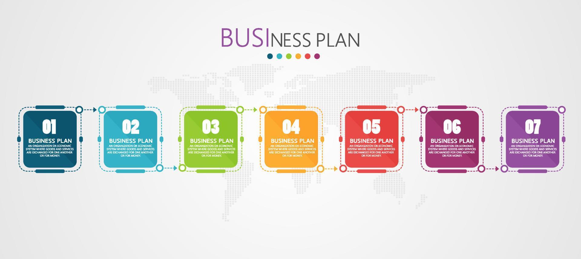 timeline infographic template Presentation business idea with icons, options or steps. infographics for business ideas Can be used for data graphics, flowcharts, websites, banners. vector