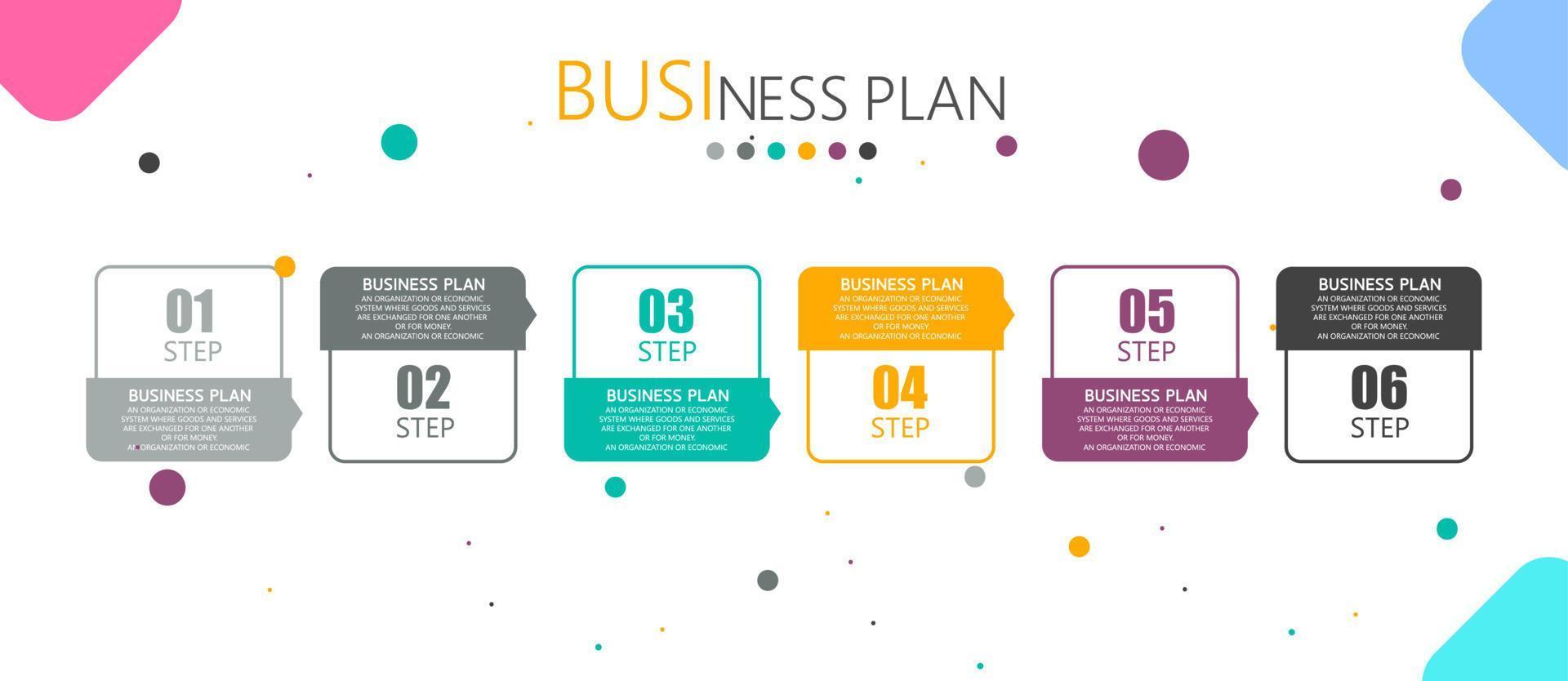 timeline infographic template Presentation business idea with icons, options or steps. infographics for business ideas Can be used for data graphics, flowcharts, websites, banners. vector
