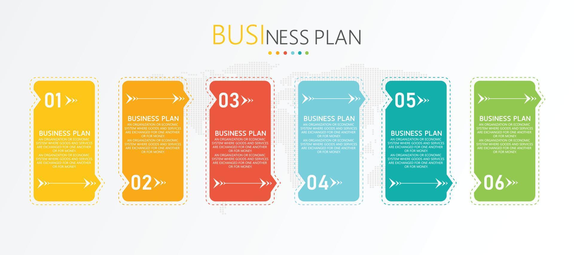 idea de negocio de presentación de plantilla infográfica de línea de tiempo con iconos, opciones o pasos. las infografías para ideas de negocios se pueden usar para gráficos de datos, diagramas de flujo, sitios web, pancartas. vector