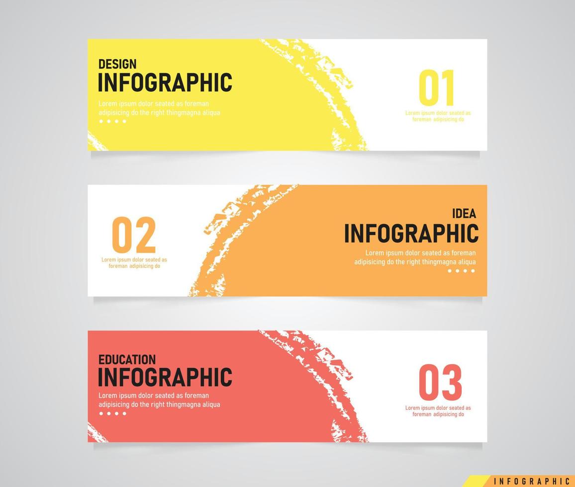 timeline infographic template Presentation business idea with icons, options or steps. infographics for business ideas Can be used for data graphics, flowcharts, websites, banners. vector