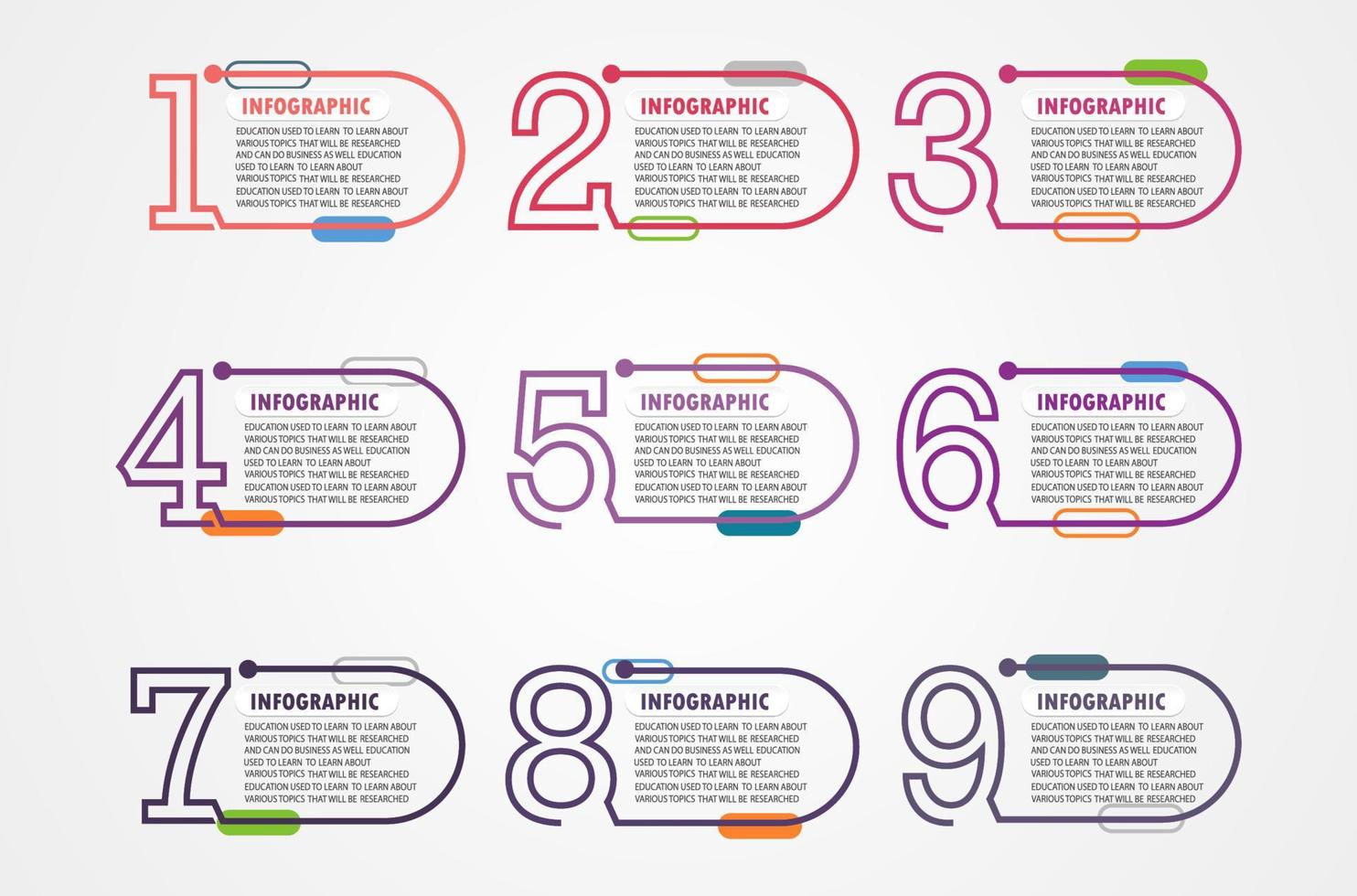 plantilla de etiqueta de infografía vectorial con opciones de icono o infografía de pasos para presentaciones de ideas de negocios que se puede utilizar para gráficos de información, presentaciones, sitios web, banners, medios impresos. vector