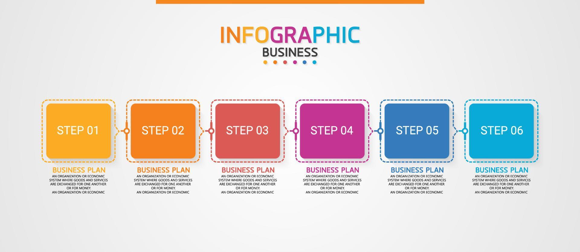 vector infographic label template with icon options or steps infographics for business ideas presentations It can be used for information graphics, presentations, websites, banners, print media.