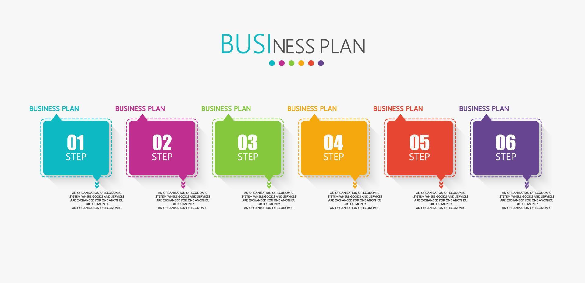 timeline infographic template Presentation business idea with icons, options or steps. infographics for business ideas Can be used for data graphics, flowcharts, websites, banners. vector