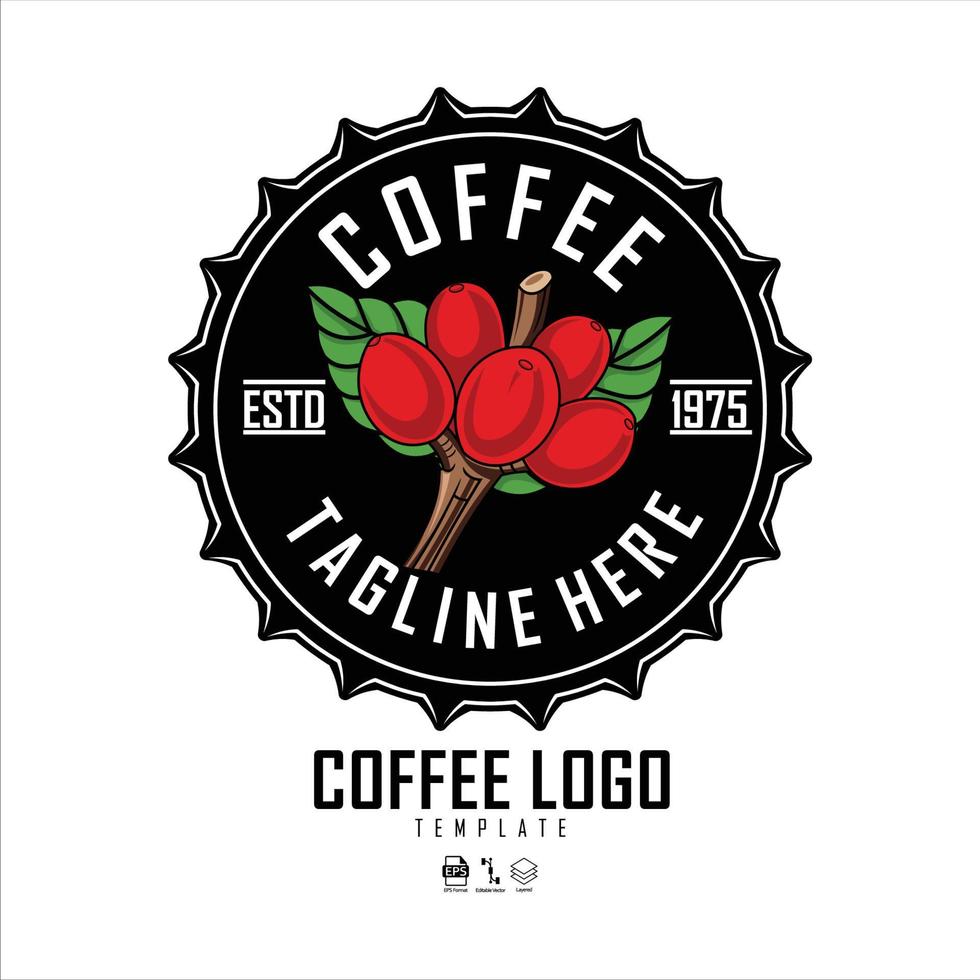 COFFEE LOGO TEMPLATE.eps vector