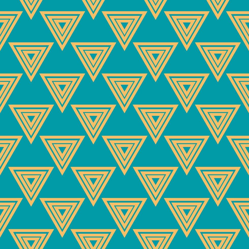 Design pattern with aesthetic triangle motif vector
