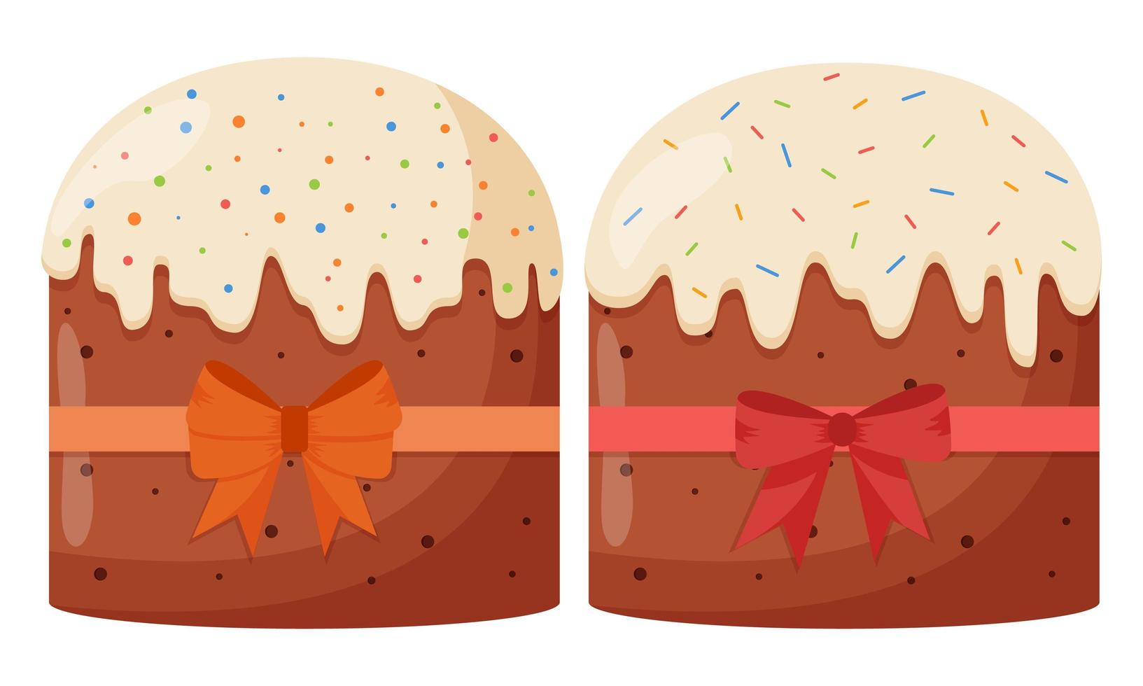 Easter cake. Easter concept. Happy Easter banners, greeting cards, posters, holiday covers. vector
