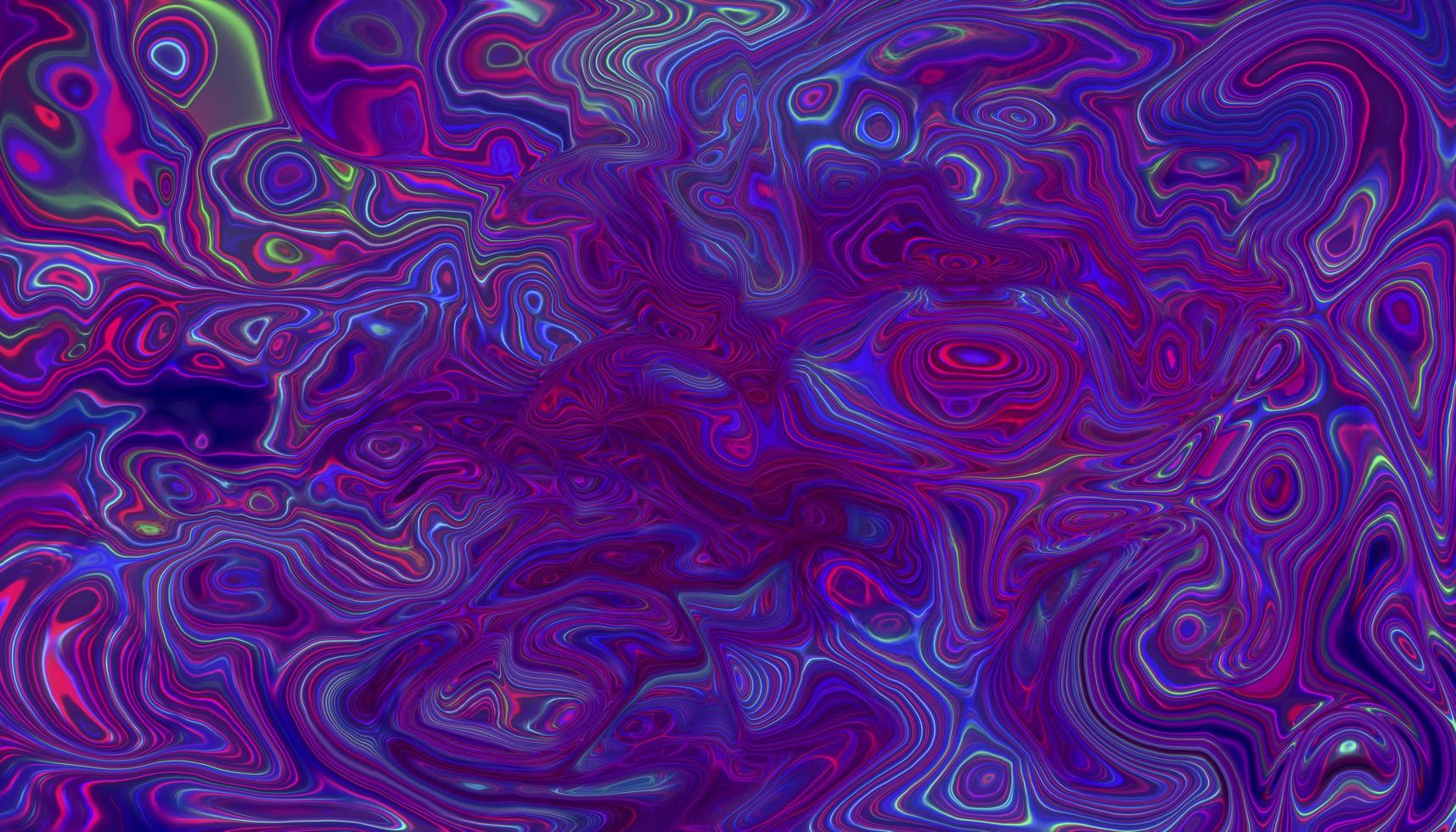 Abstract purple background with neon multicolored lines. photo