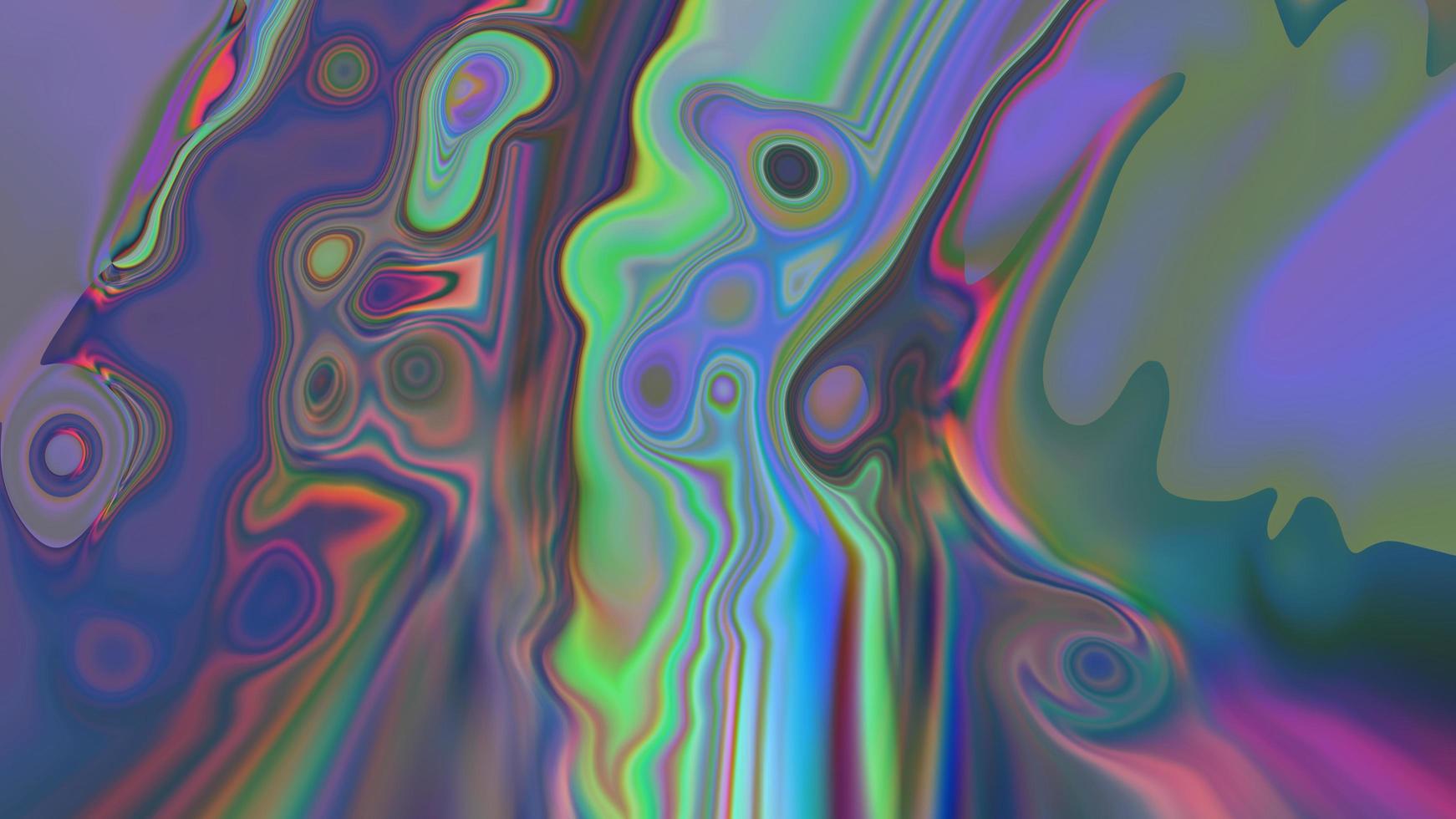 Abstract multicolored textured liquid background photo