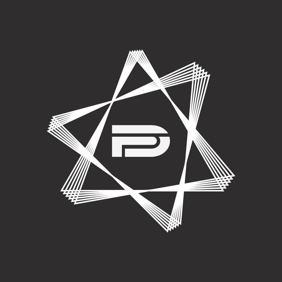 FD initials letter creative logo icon vector black color free download