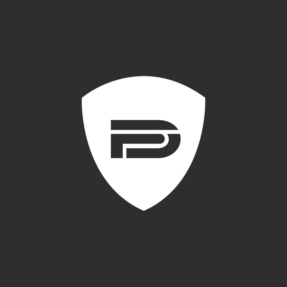 FD initials letter creative logo icon vector black color free download