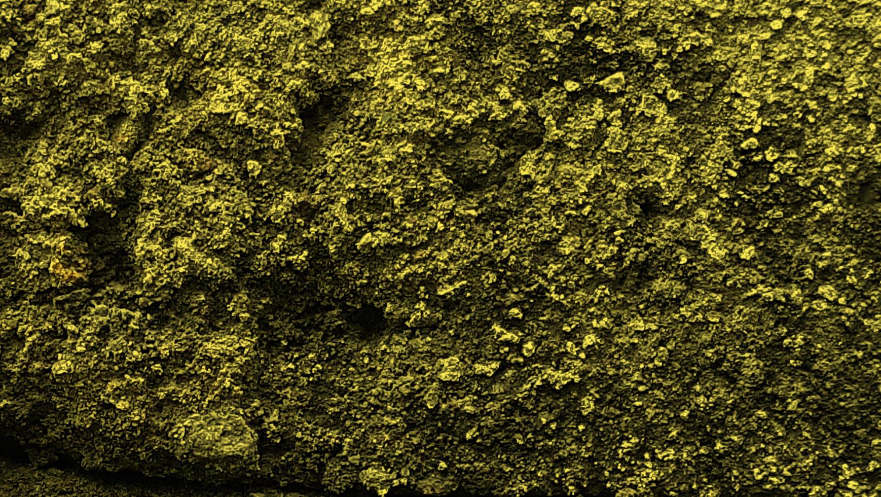 Yellow rough textured wall photo